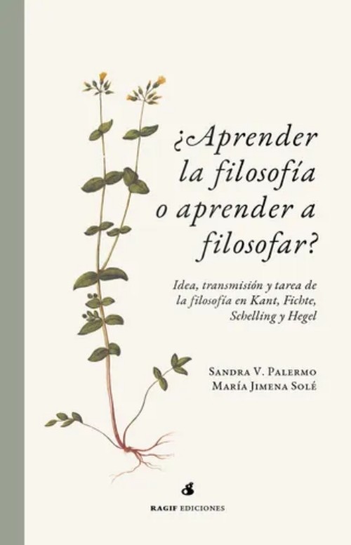 Aprender la filosofia o aprender a filosofar?