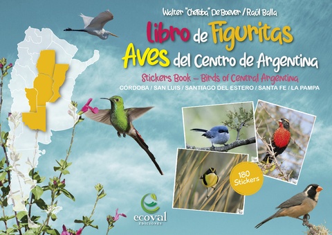 Libro de figuritas de Aves de la provincia de Buenos Aires