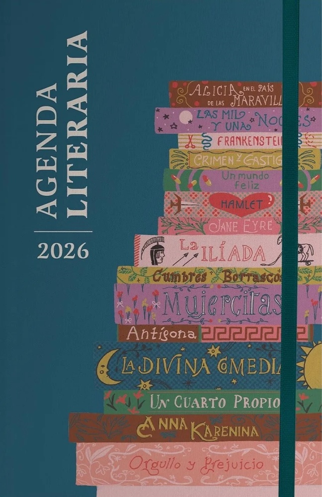 Agenda literaria 2026 - Libros