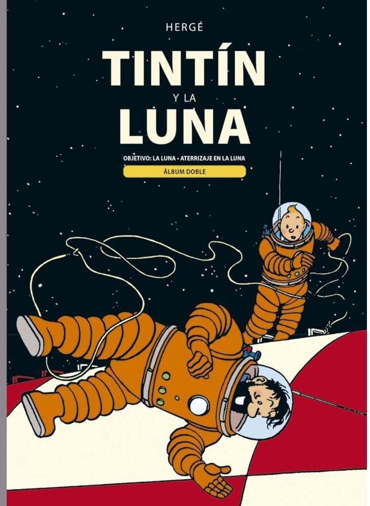 Tintin y la luna. Álbum doble