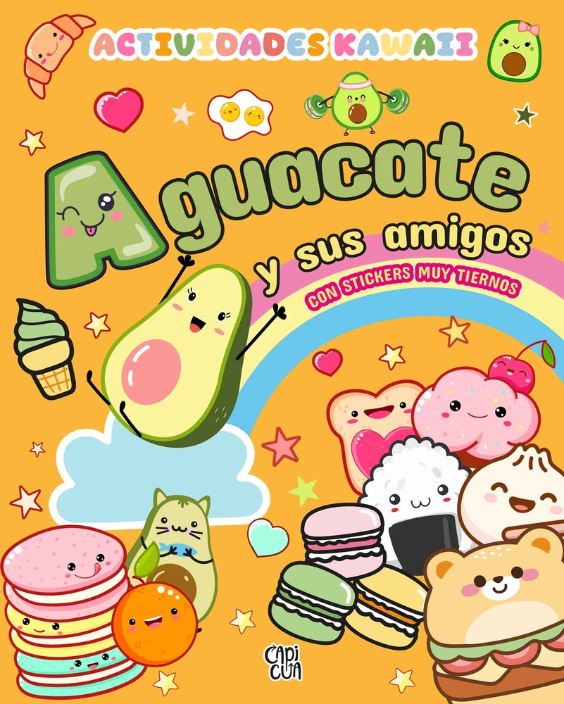 Actividades Kawaii-Aguacate y sus amigos