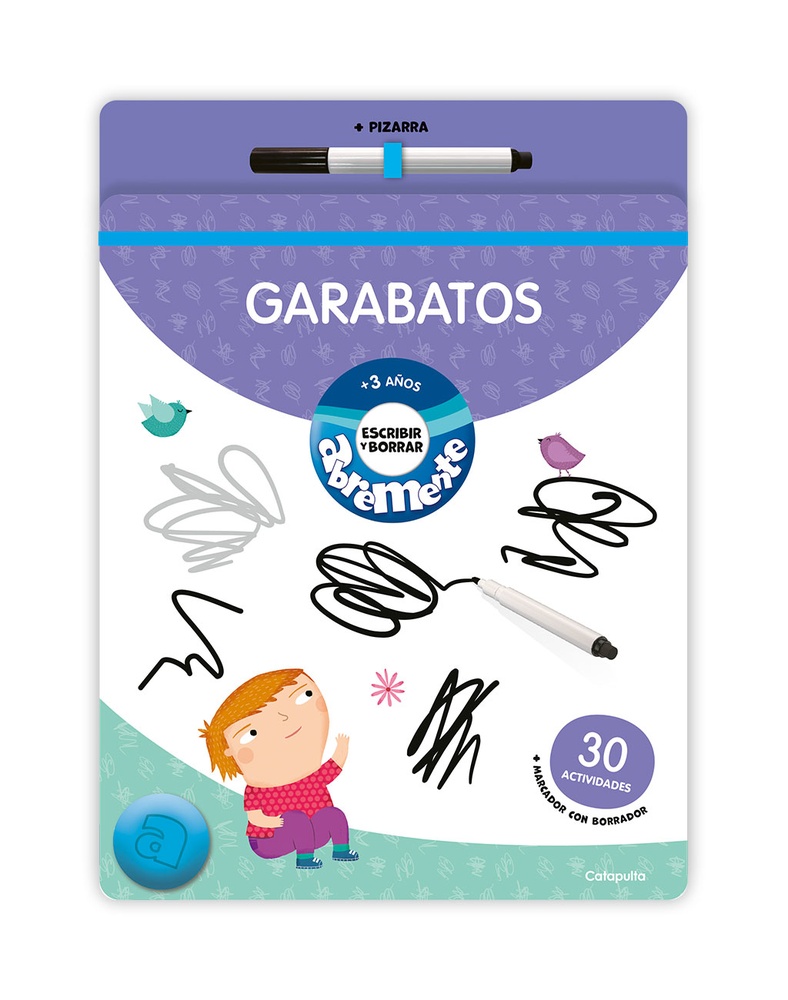 Abremente escribir y borrar: Garabatos +3