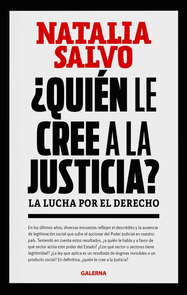 Quién le cree a la justicia?