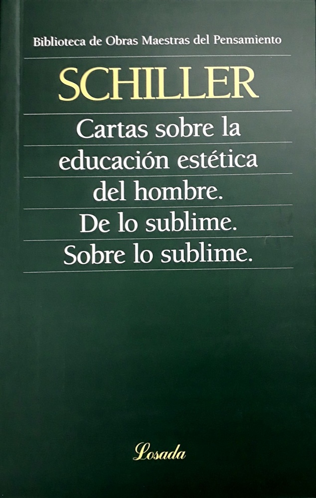 Cartas sobre la educación estética del hombre