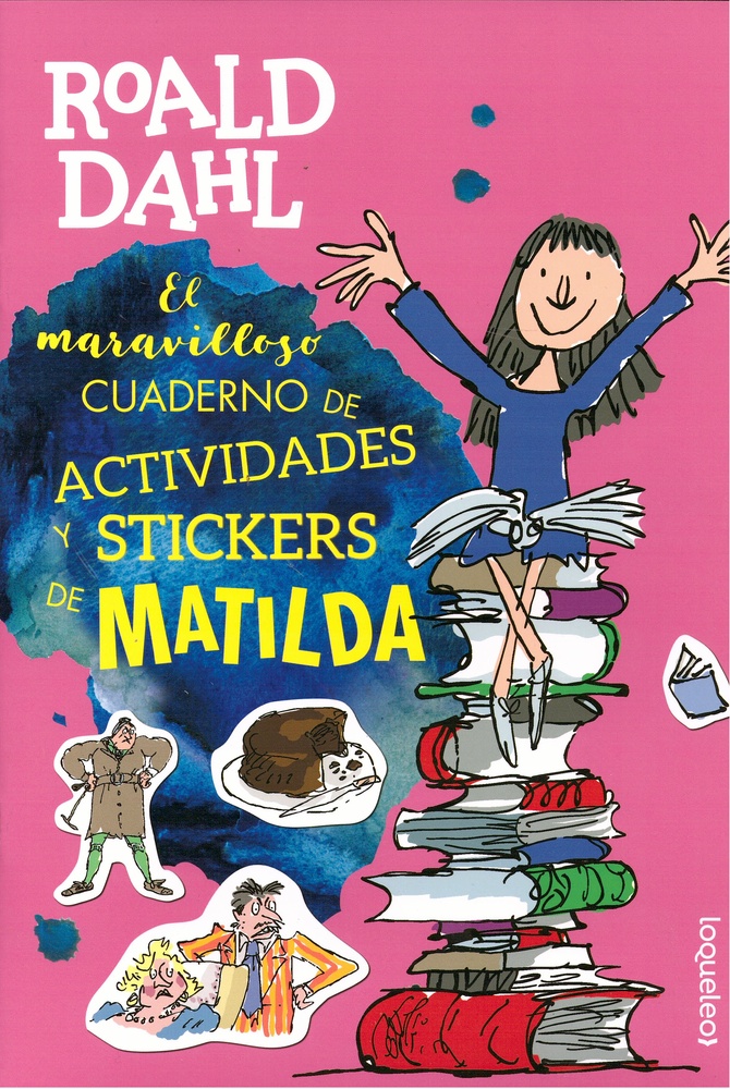 El maravilloso cuaderno de actividades y stickers de Matilda