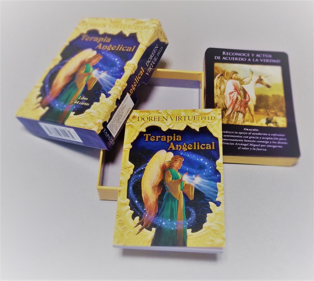 Terapia angelical:libro y 44 cartas