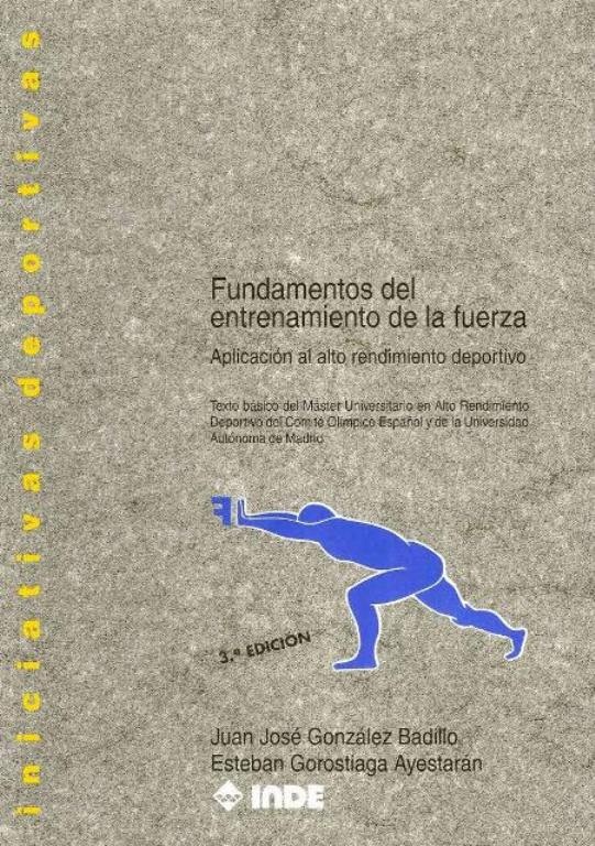 Fundamentos del entrenamiento de la fuerza