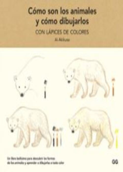 Cómo son los animales y cómo dibujarlos con lápices de colores