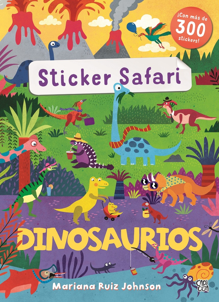 Sticker Safari: Dinosaurios