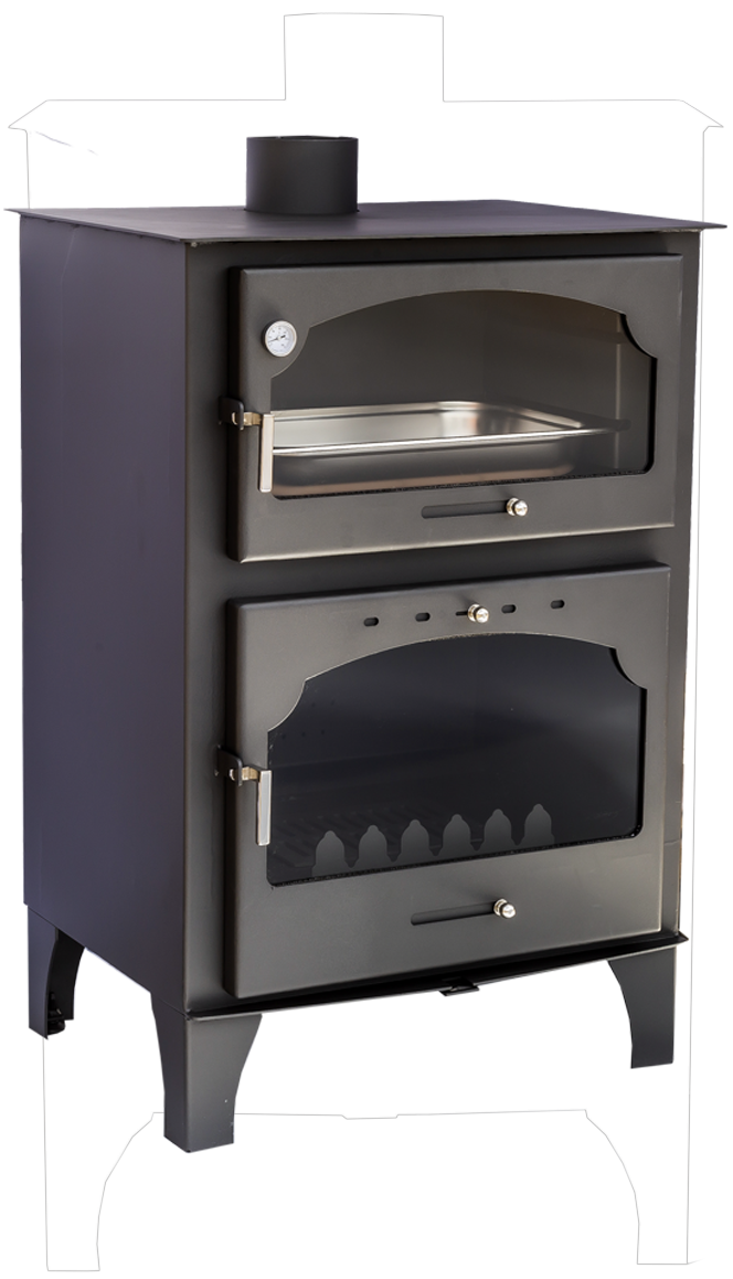 Jabalón con horno Triple combustión