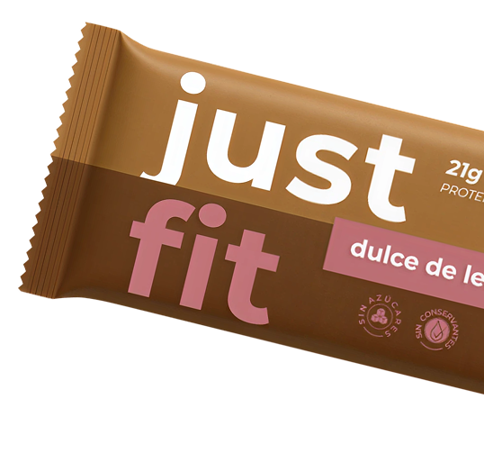 Barrita Just Fit sabor dulce de leche