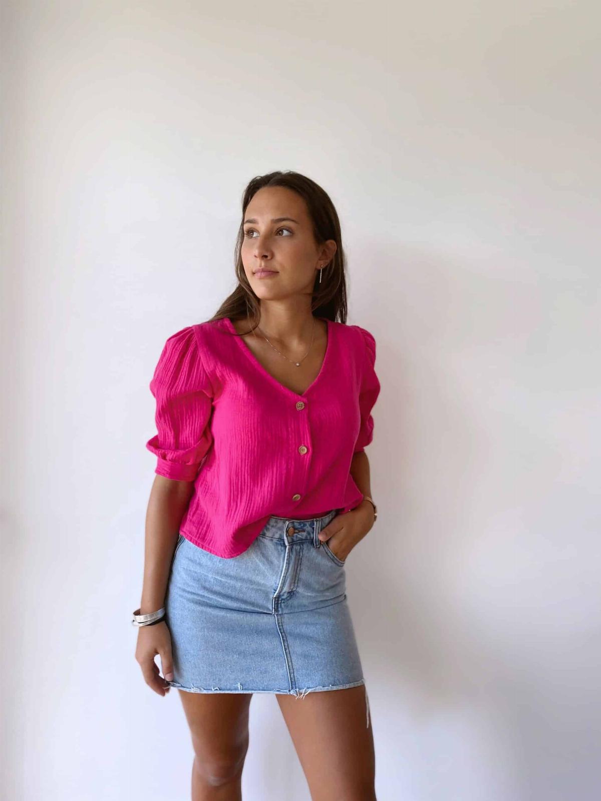 Camisa Tres Cuartos