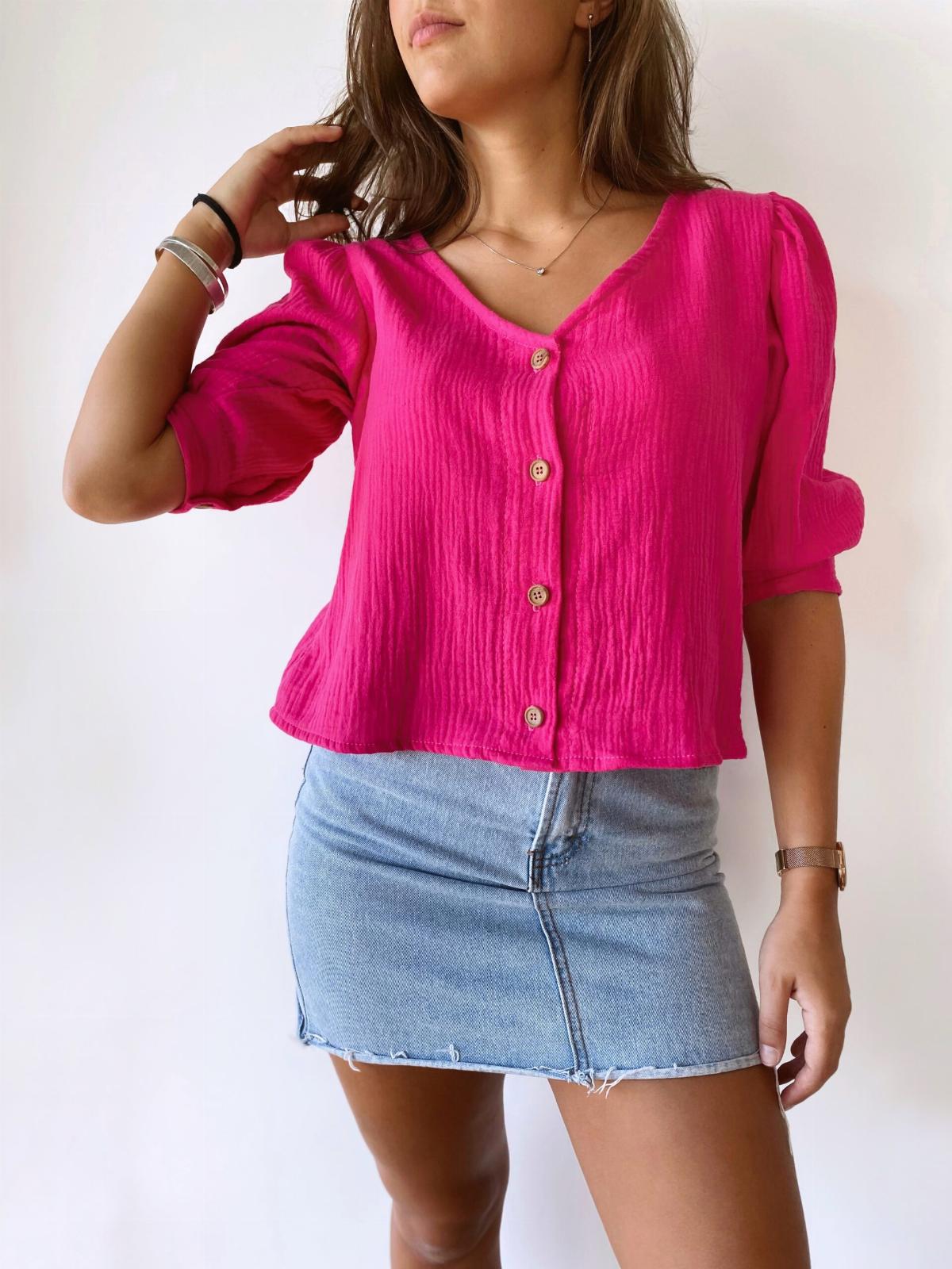 Camisa Tres Cuartos