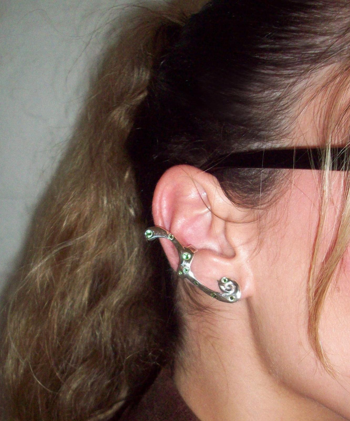 caravana ear cuff espiral