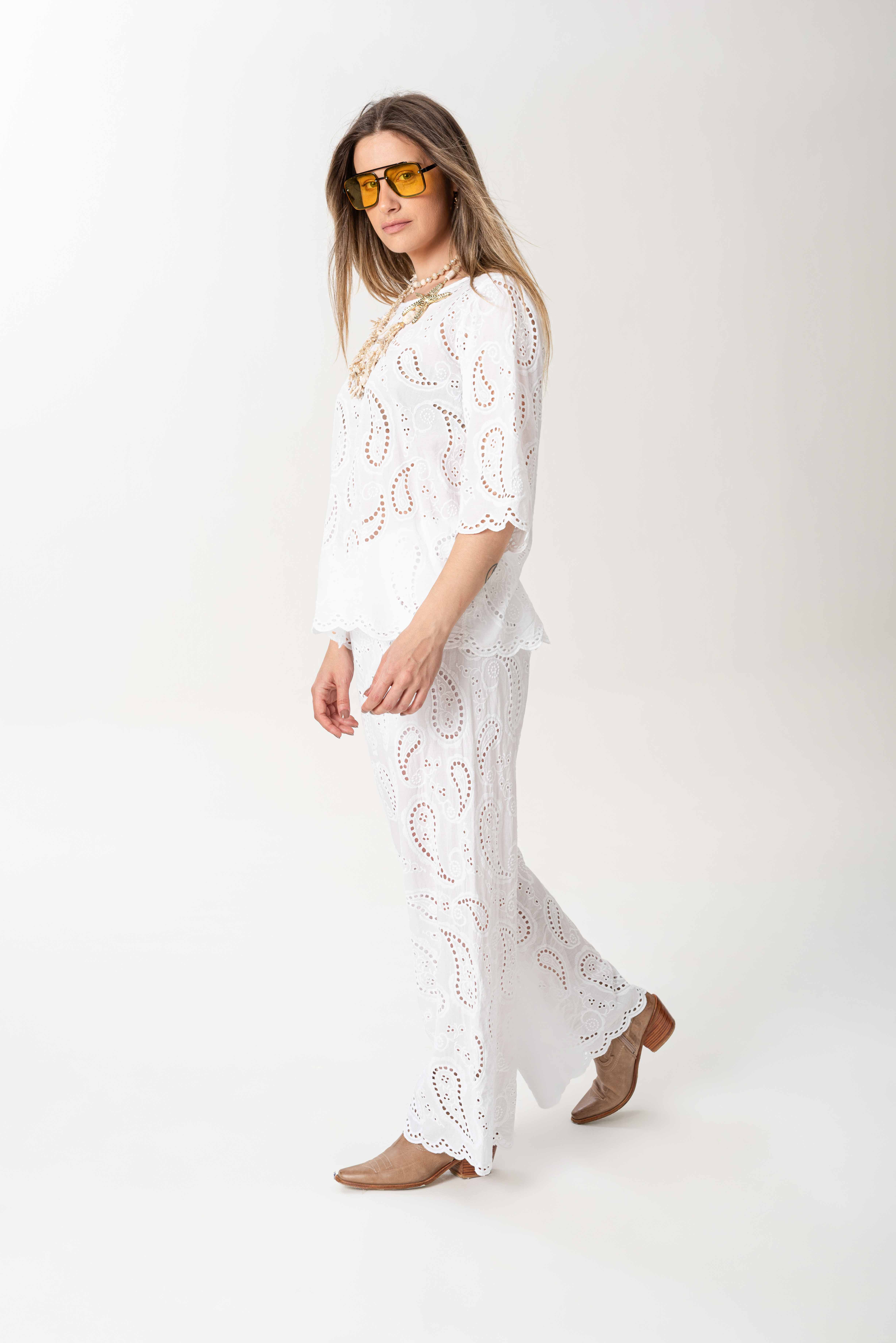 Pants Broderie
