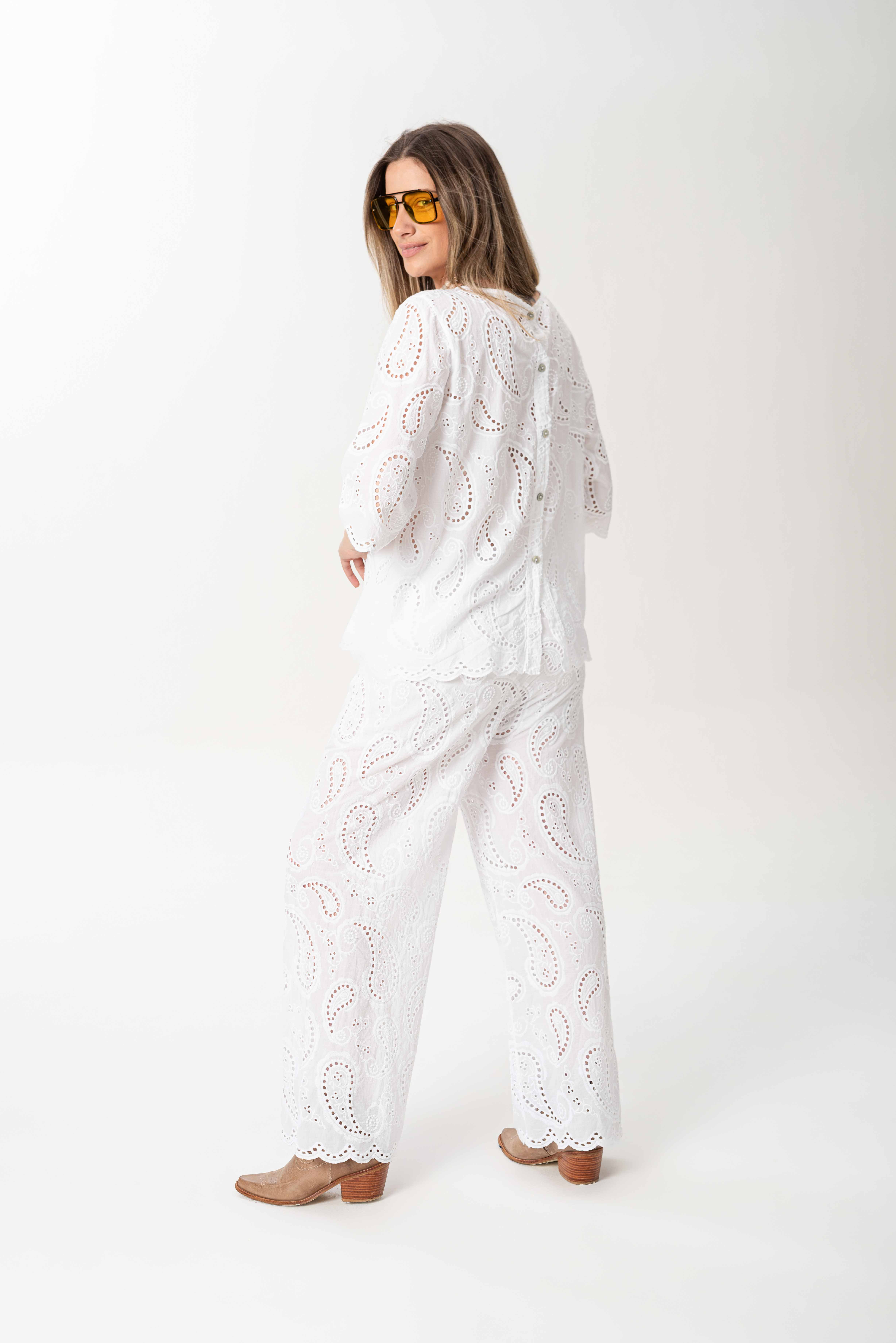Pants Broderie