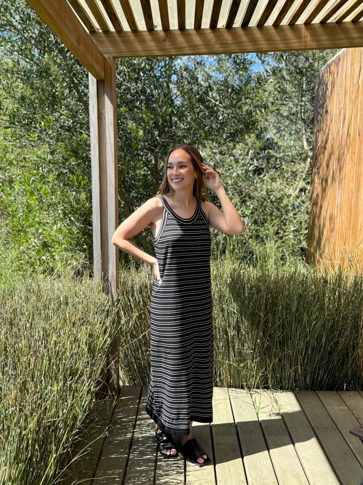 Vestido Grecia Rayado