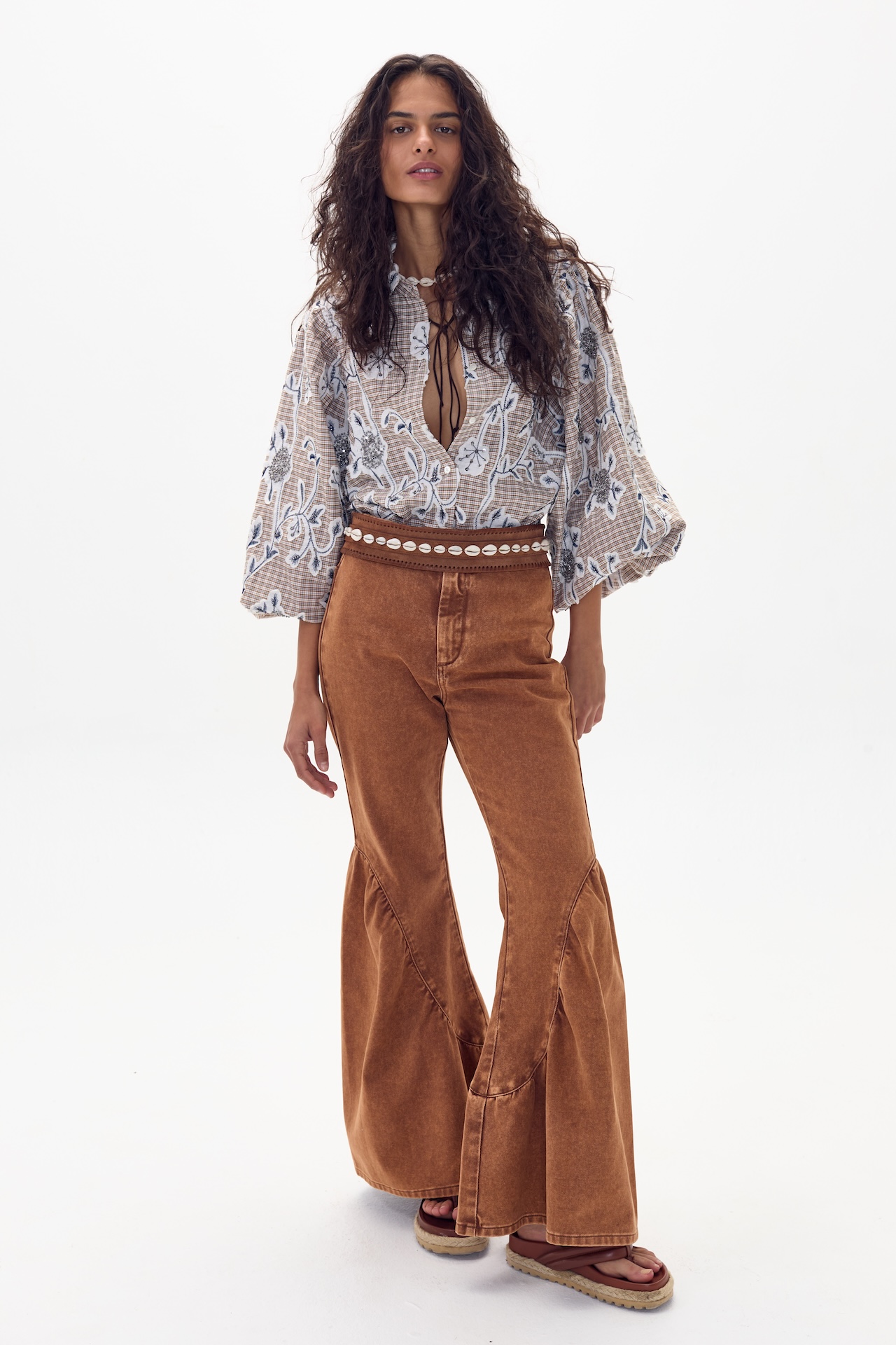 GYPSY, Flared Jeans - Caramel