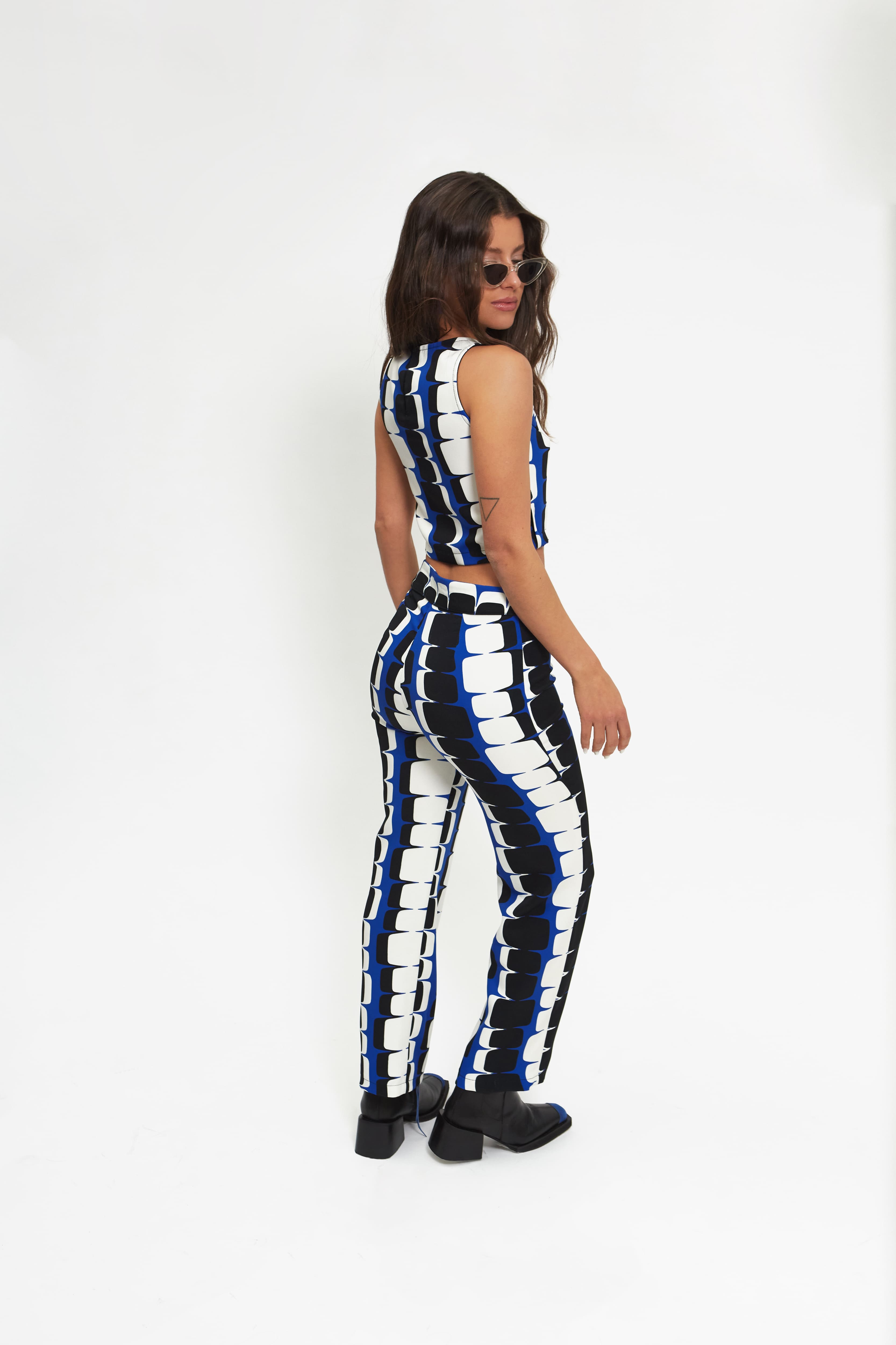 Top Areo Azul