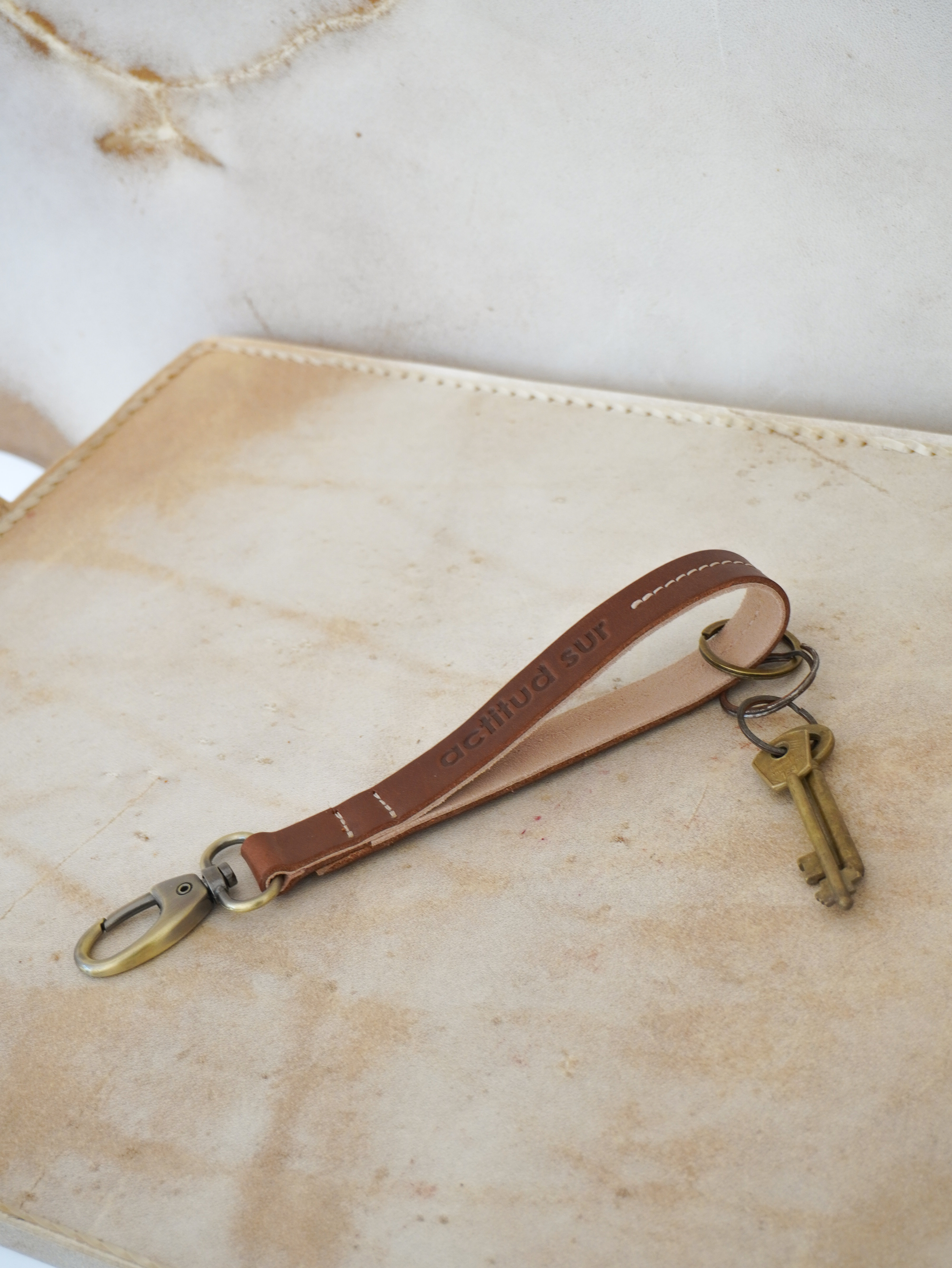 Colorful Key Chain - Camel