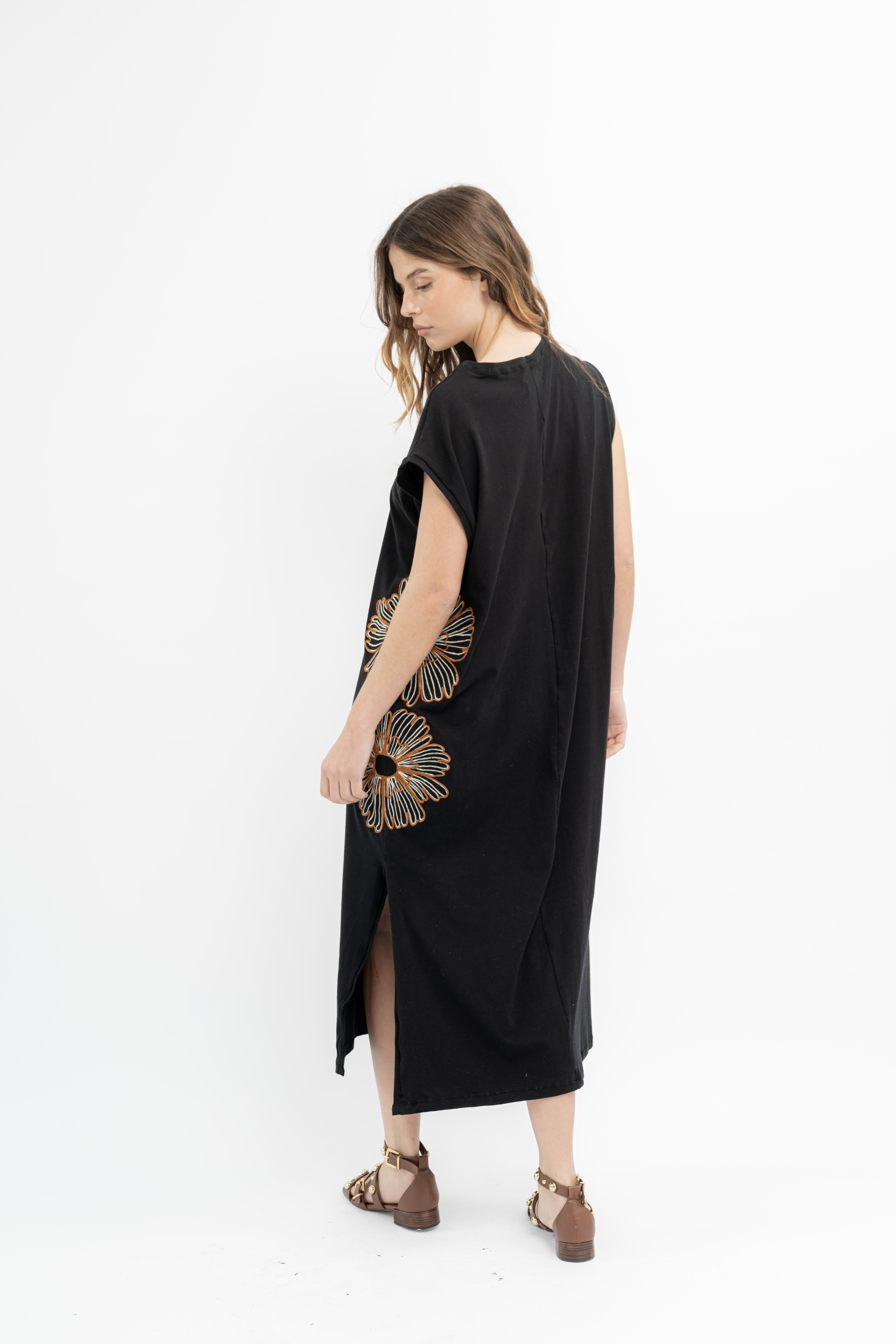Vestido Floral Largo