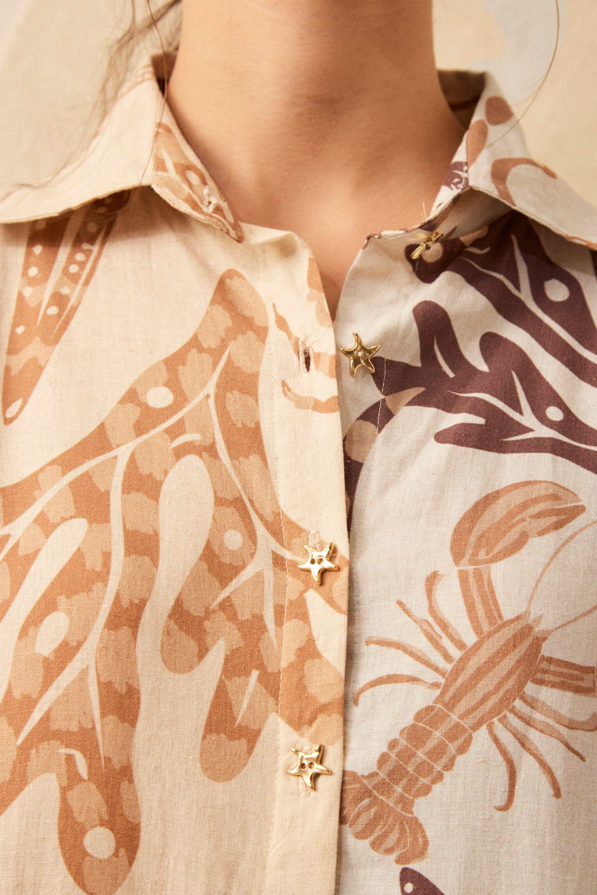 Vestido Camisero Lobster