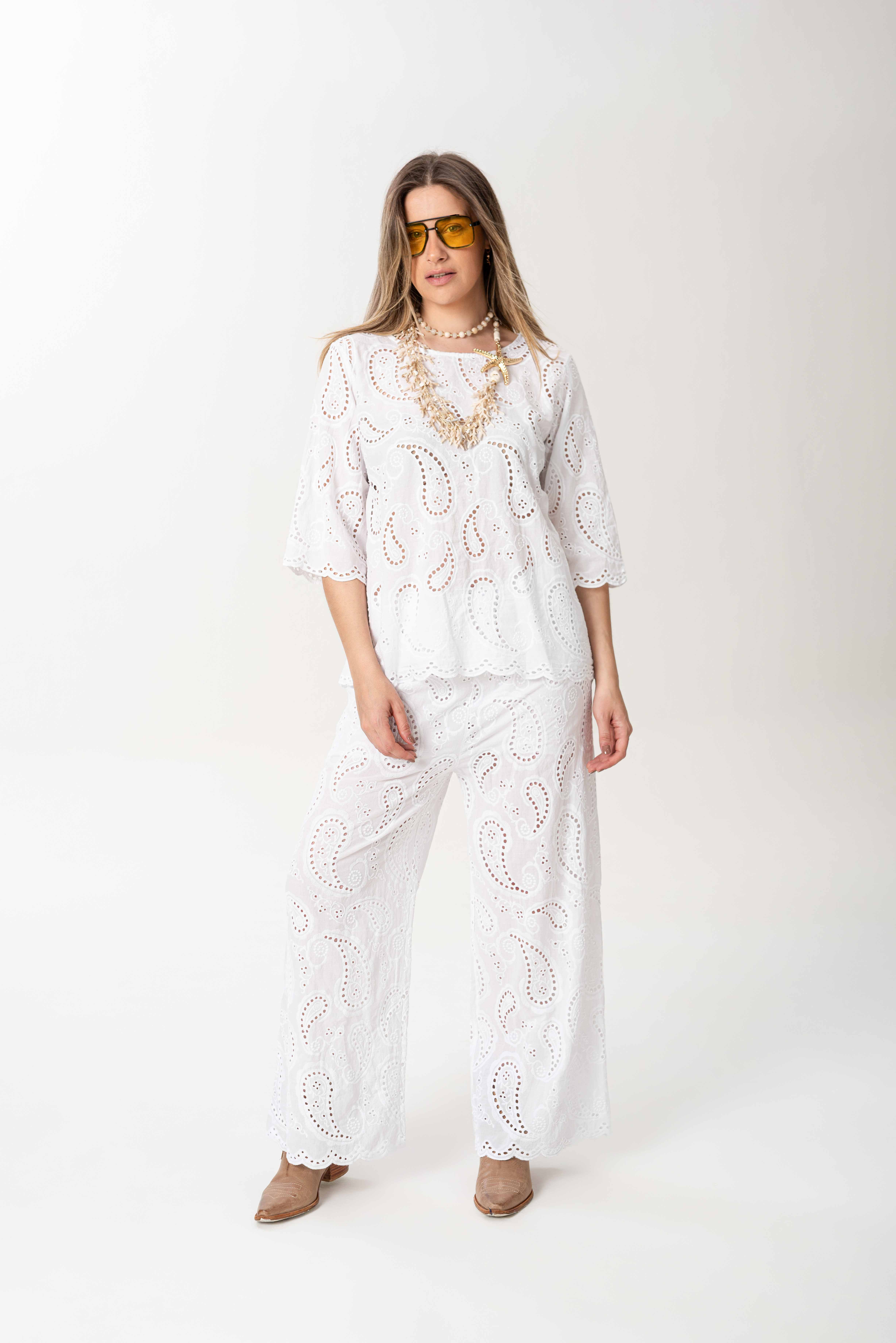 Pants Broderie