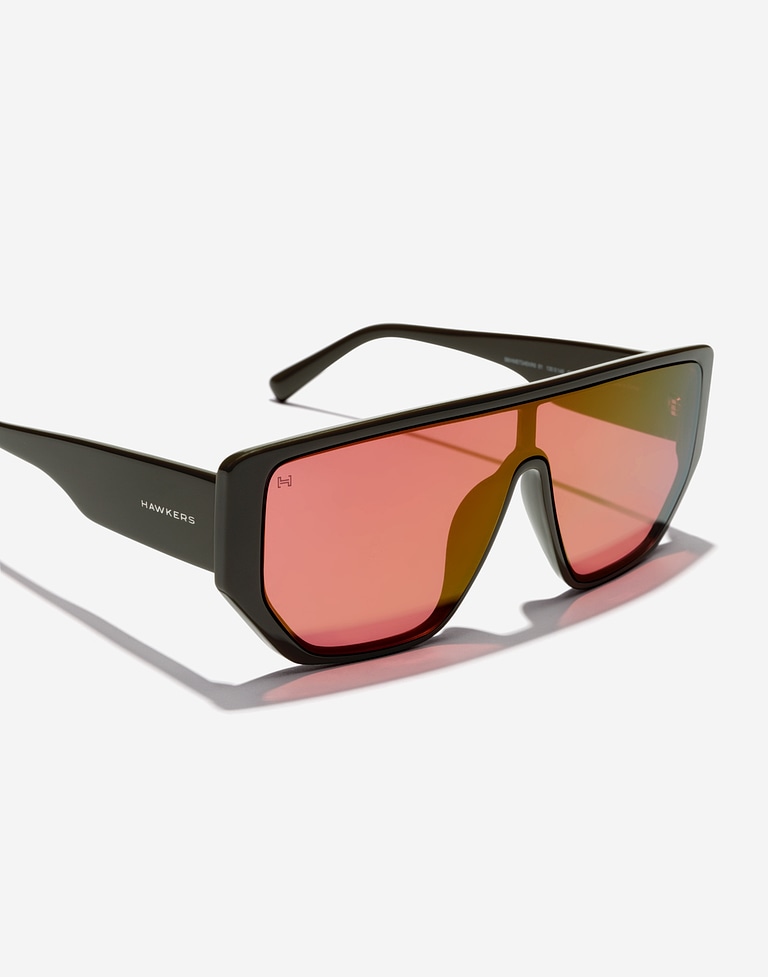 LENTES DE SOL - METRO - DARK KHAKI FUCSIA ECO