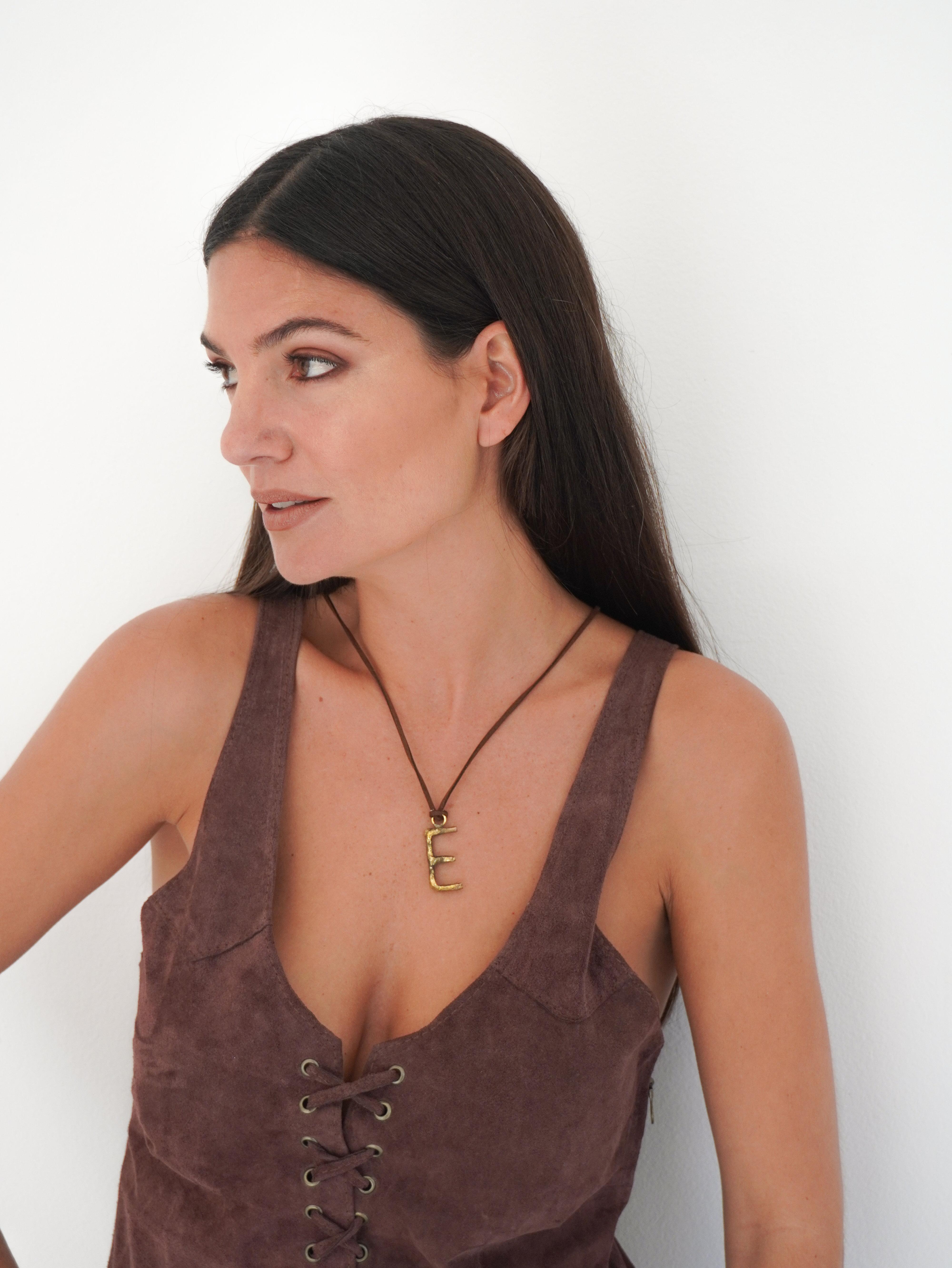 Spelling Necklace - E