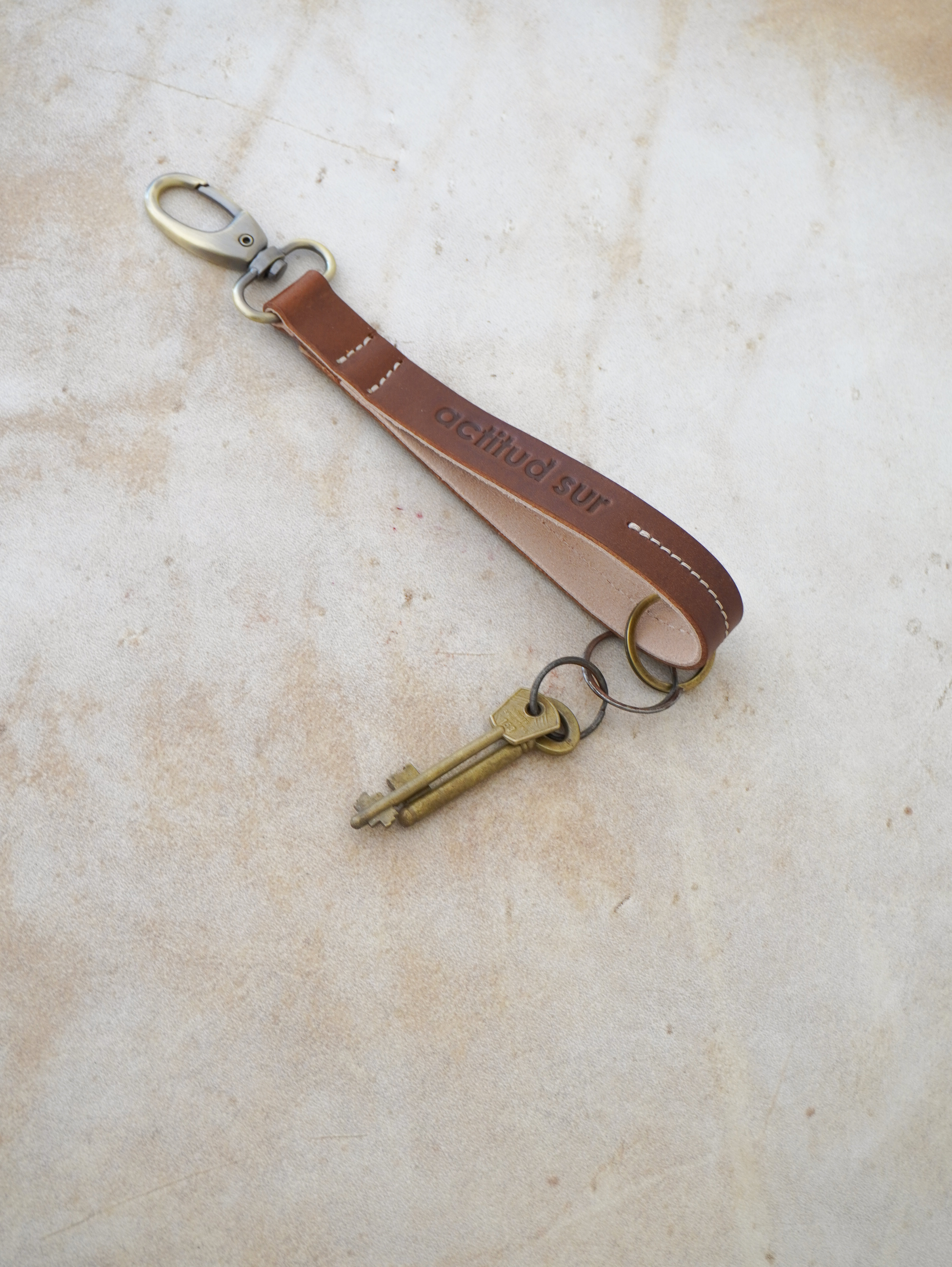 Colorful Key Chain - Camel