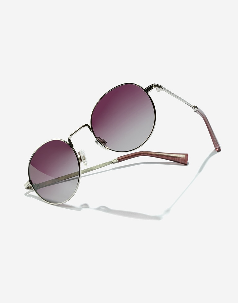 LENTES DE SOL - MOMA - POLARIZED SILVER GRAPE