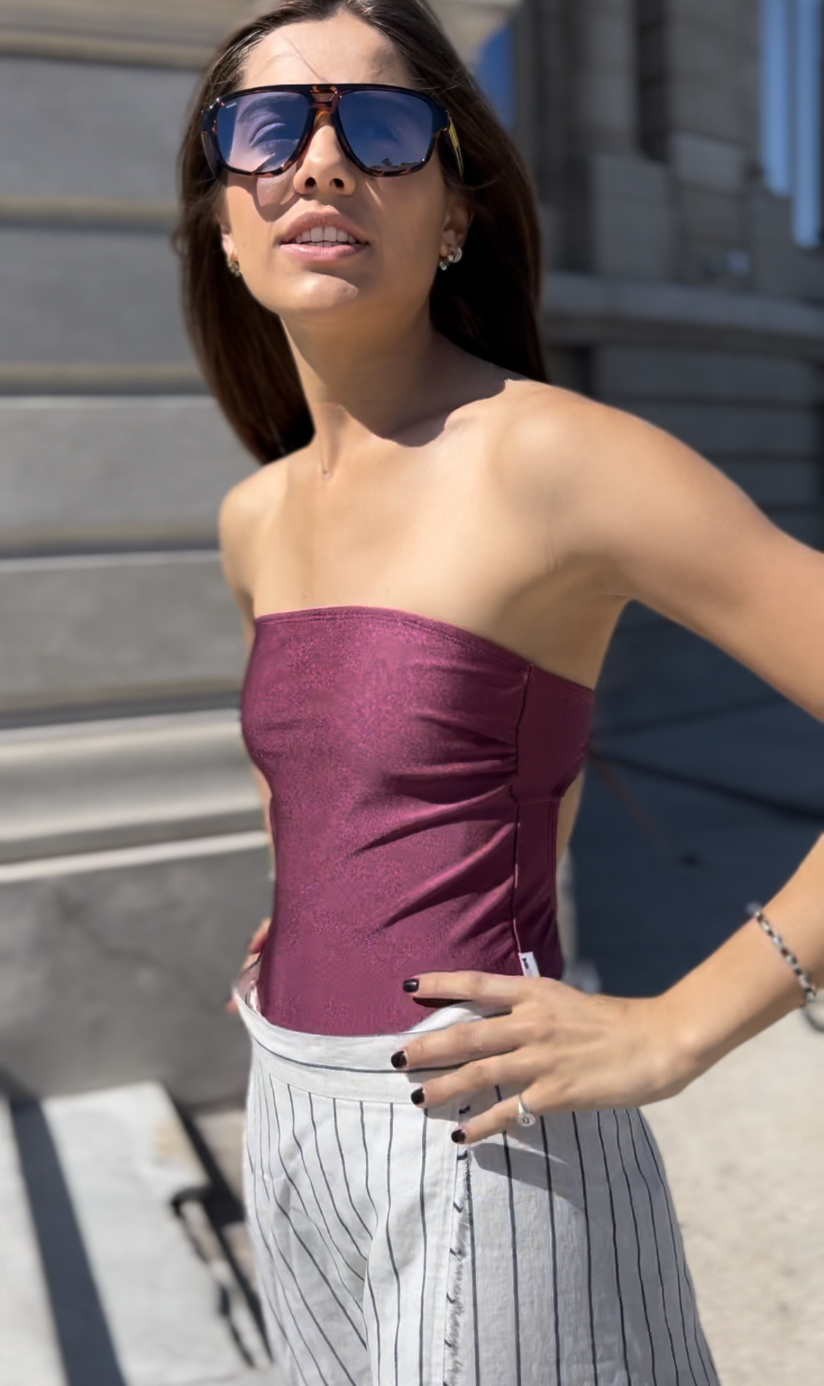 TRAJE DE BAÑO STRAPLESS