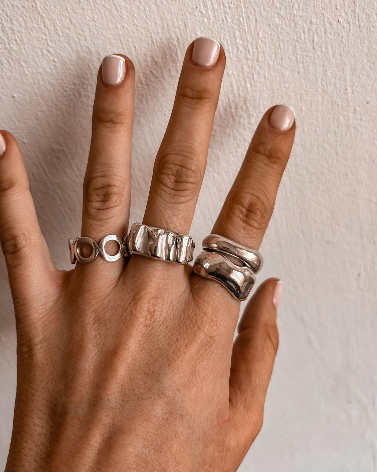 Anillo Amorfo grueso
