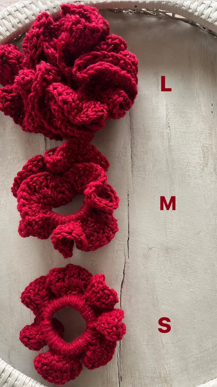 Colita Crochet roja