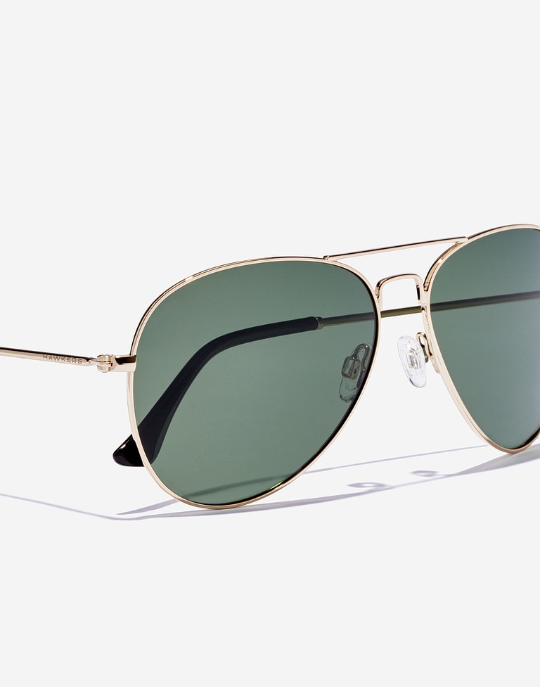 LENTES DE SOL - HAWK - POLARIZED GOLD GREEN