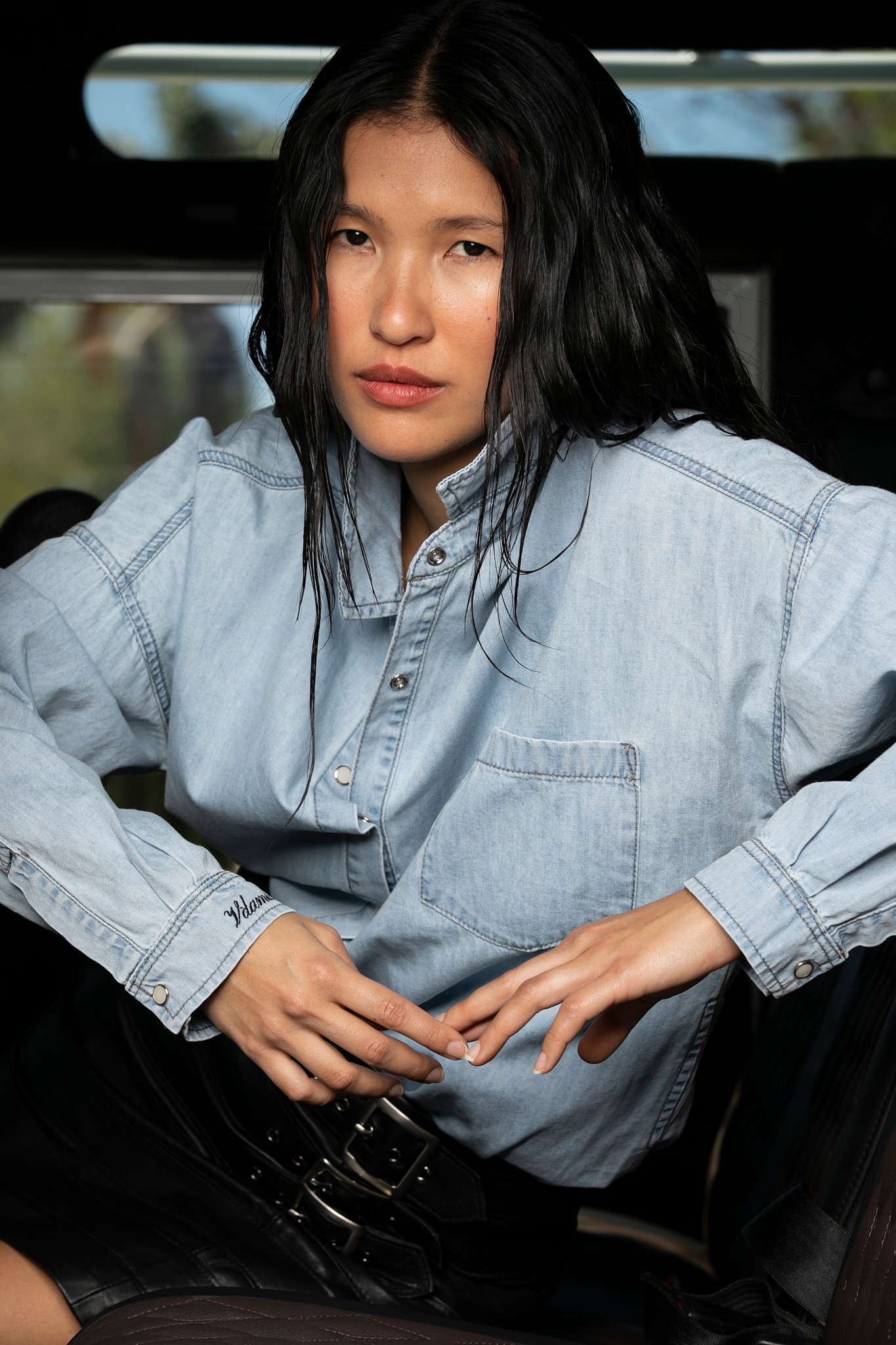Camisa Jean Linth Blue