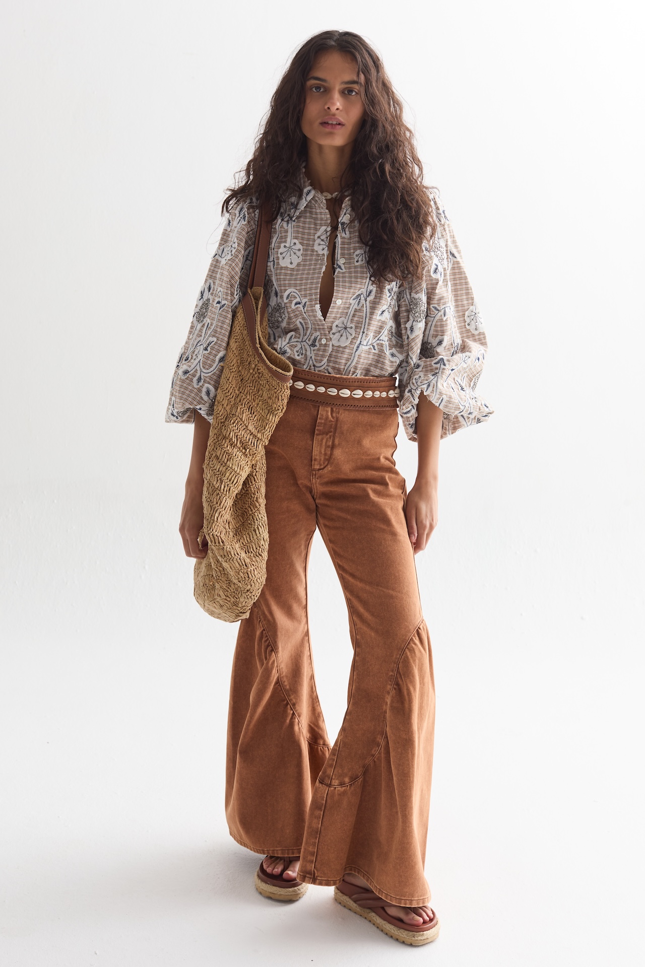 GYPSY, Flared Jeans - Caramel