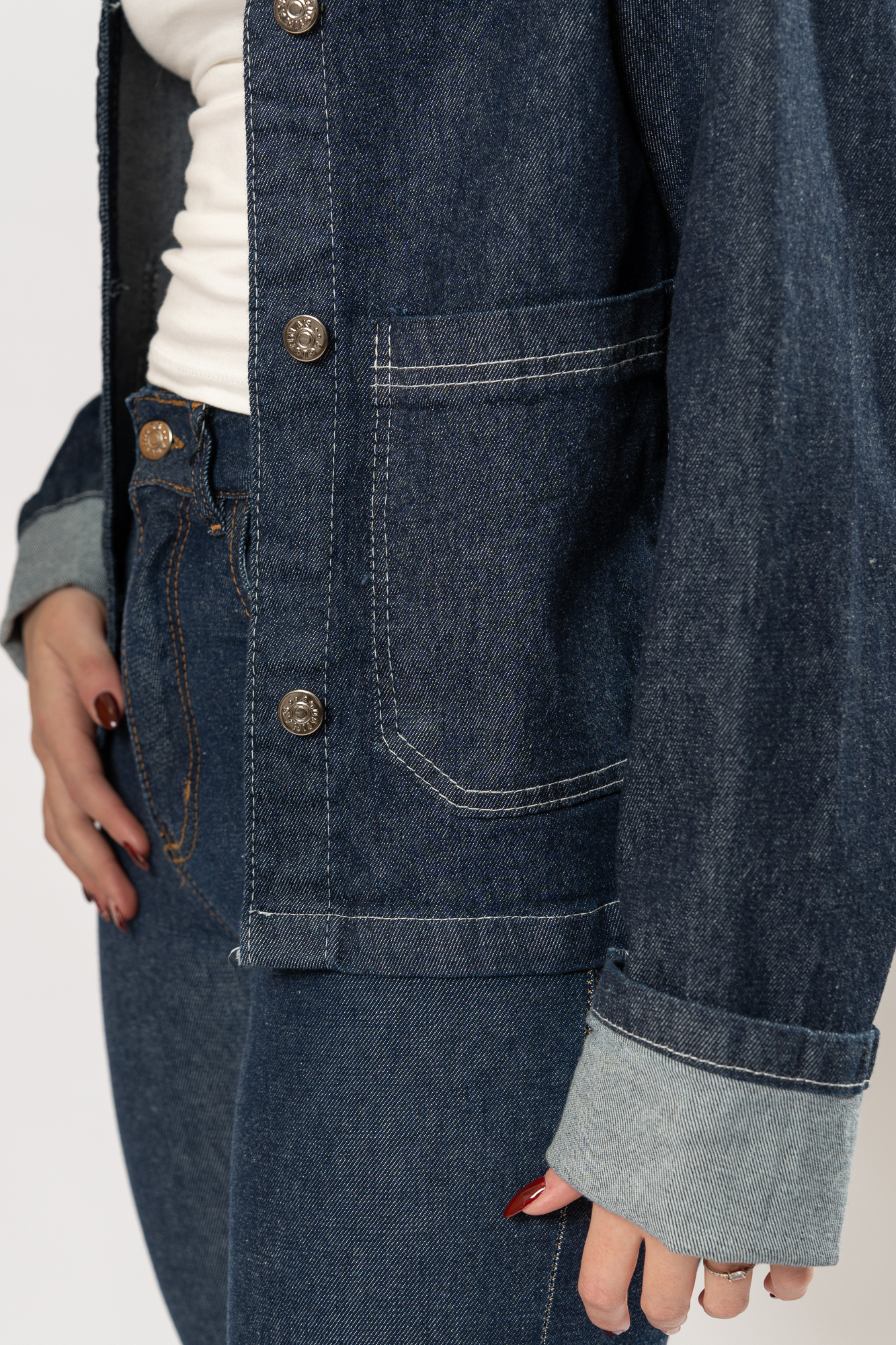 Chaqueta denim blue