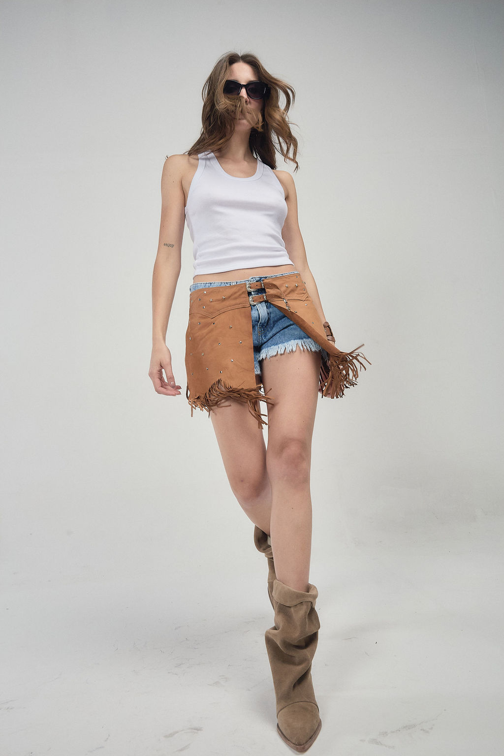 FALDA COACHELLA By AMBER LEBON