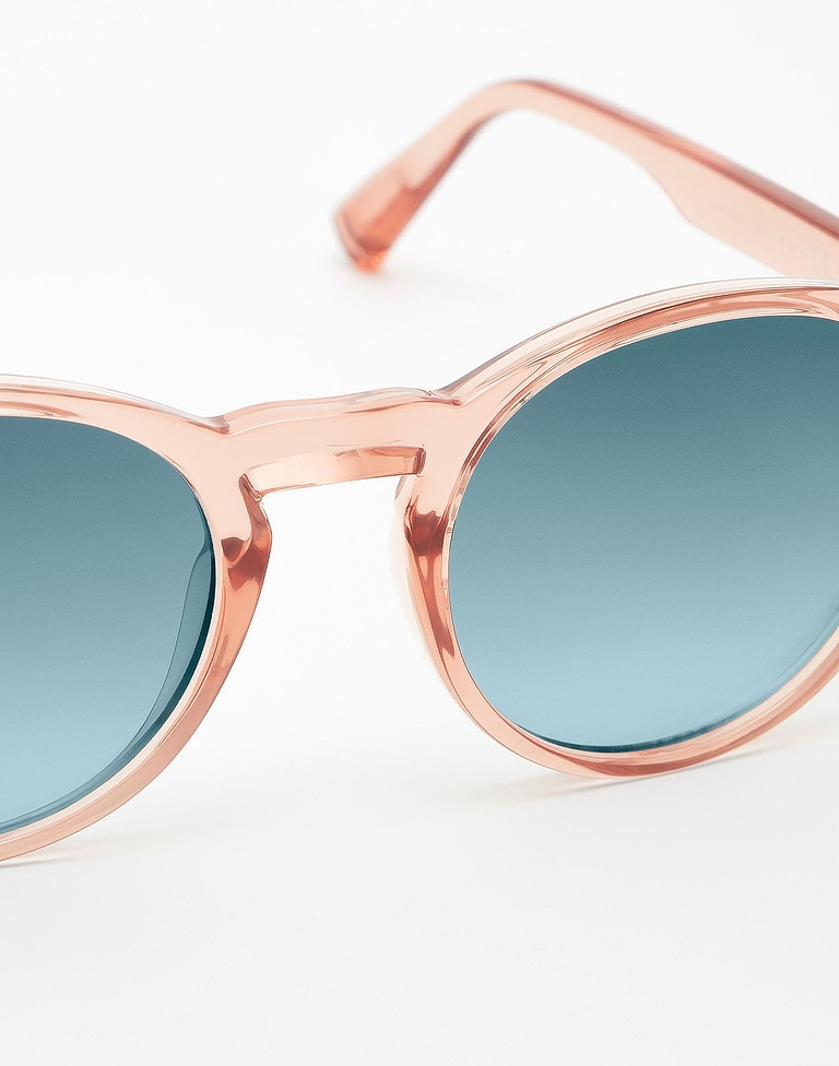 LENTES DE SOL -  Crystal Champagne · Deep Blue Bel Air