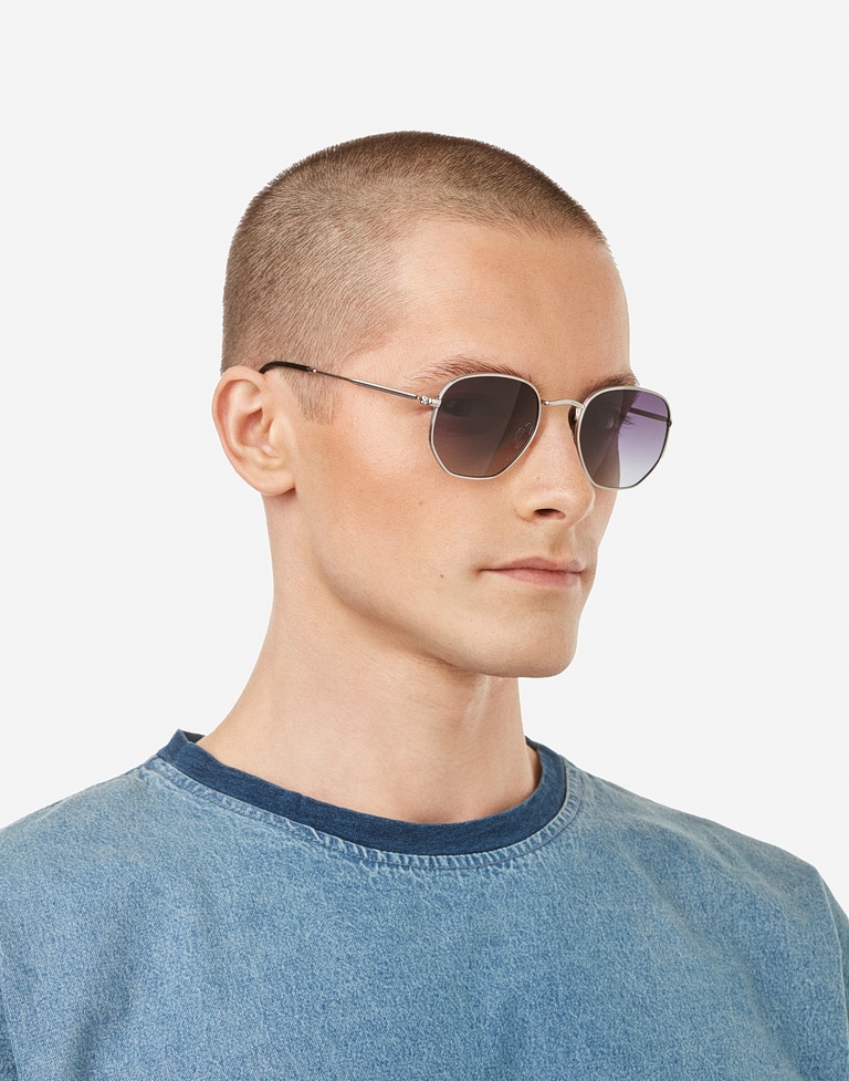 LENTES DE SOL -  SIXGON DRIVE - POLARIZED SILVER GREY