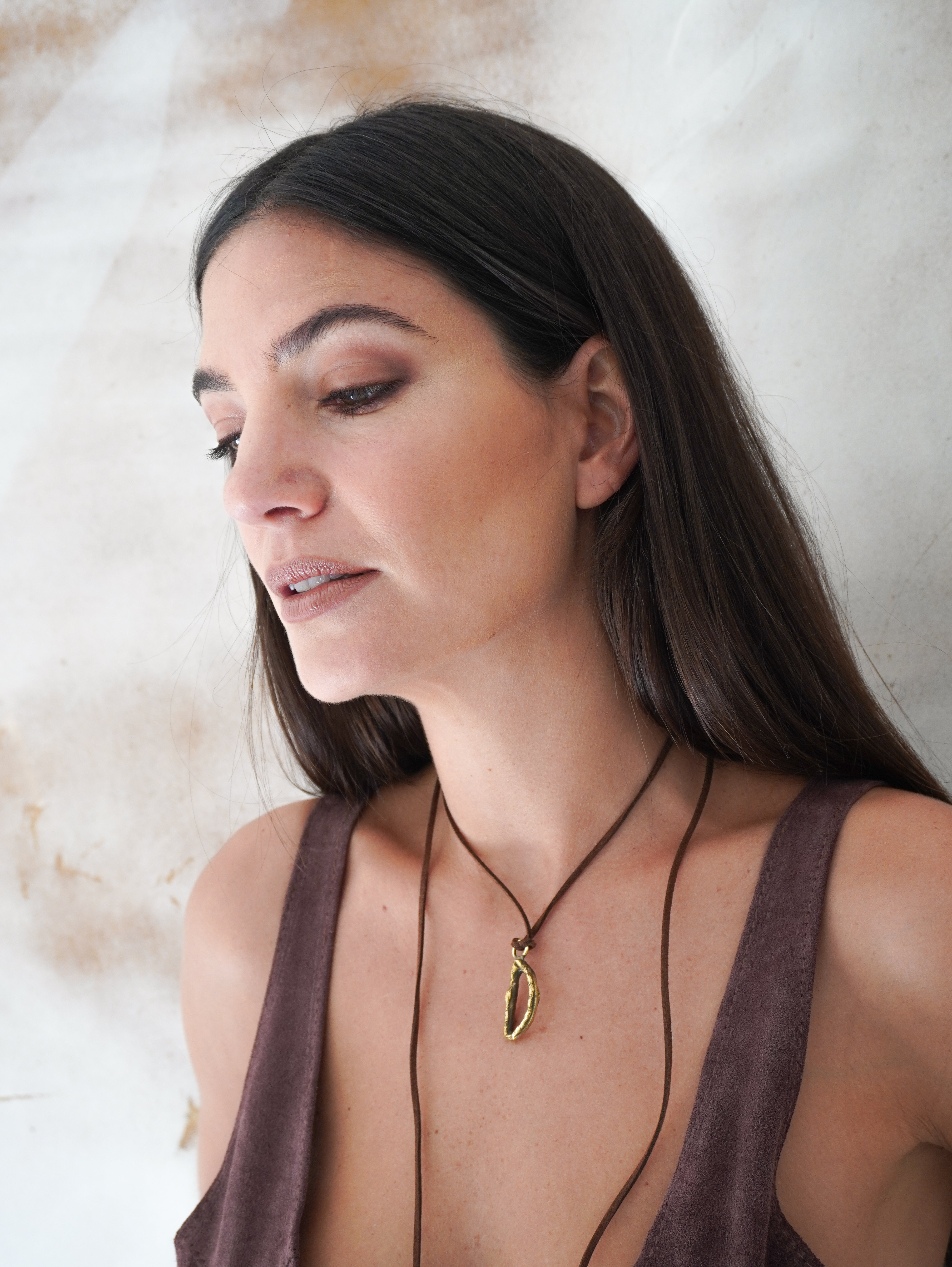 Spelling Necklace - D