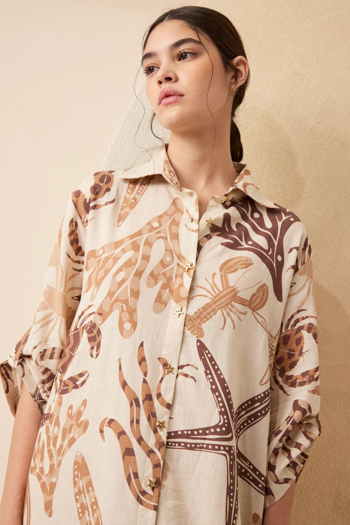 Vestido Camisero Lobster