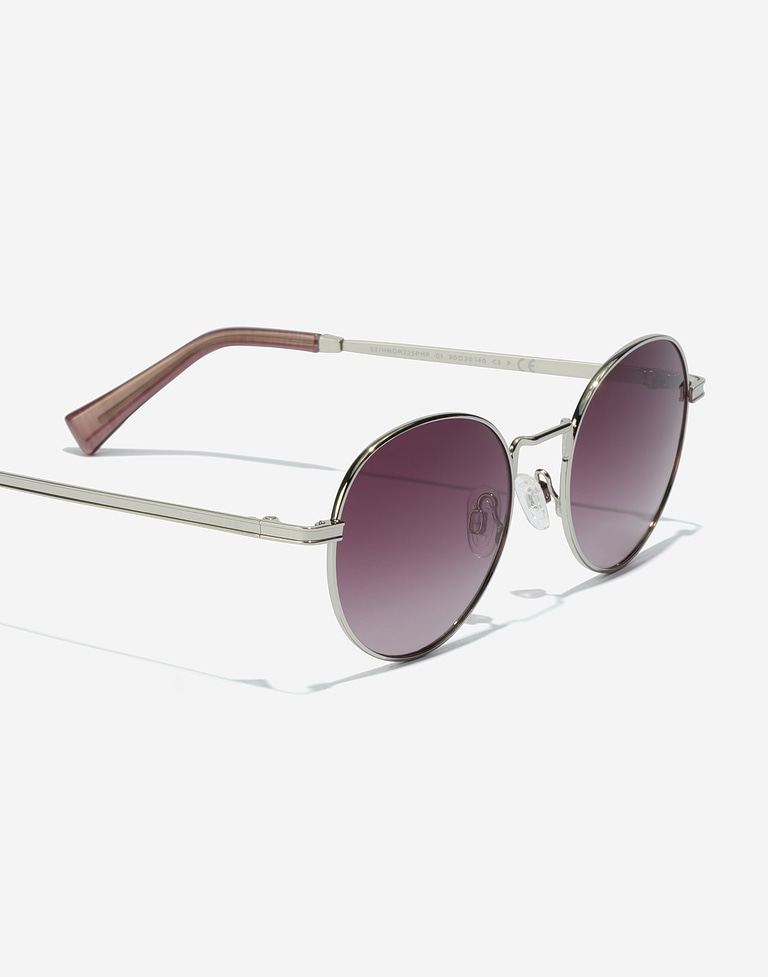LENTES DE SOL - MOMA - POLARIZED SILVER GRAPE