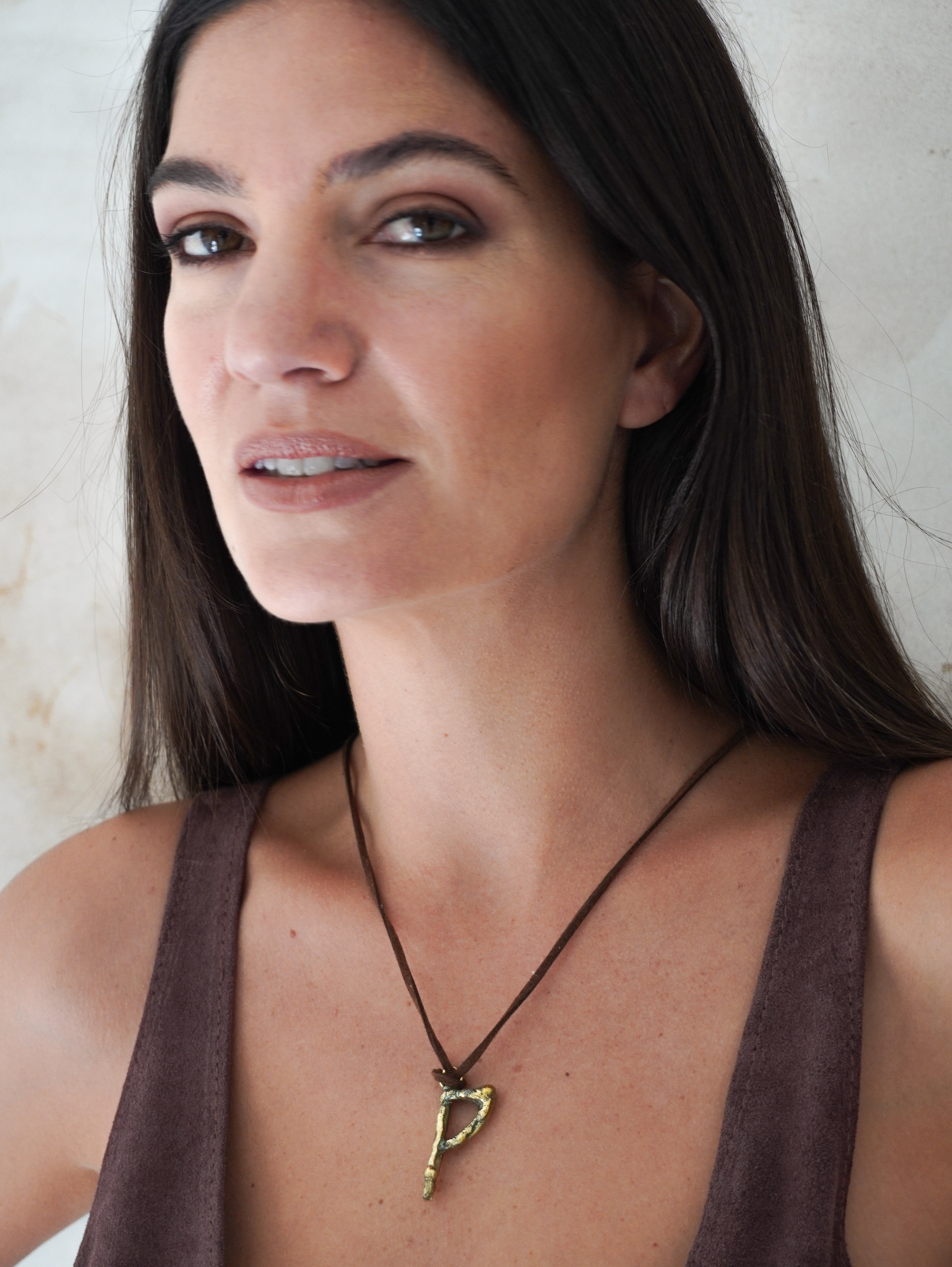 Spelling Necklace - P