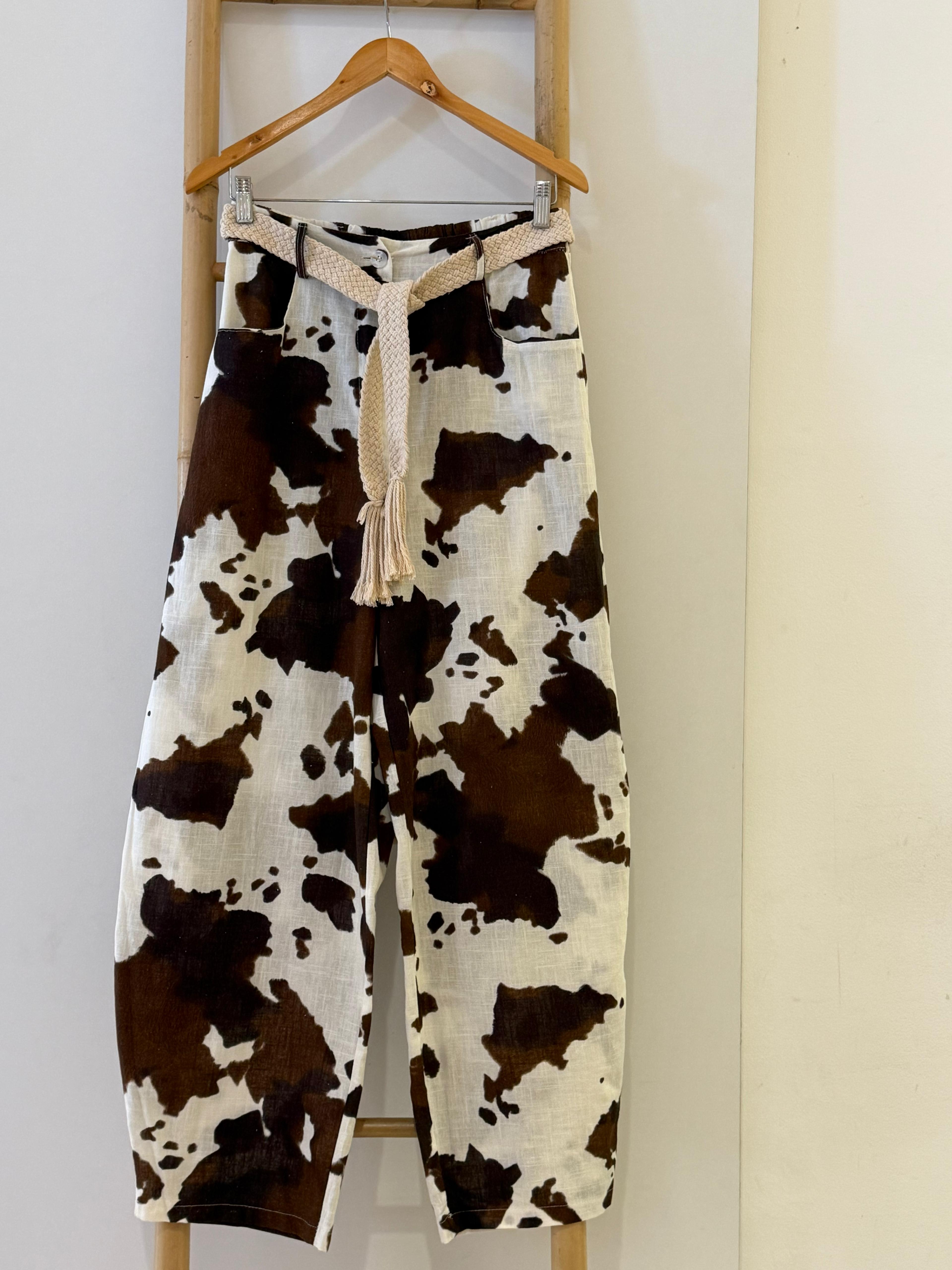 Pantalon Milano Cow Print