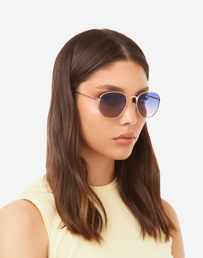 LENTES DE SOL - SIXGON DRIVE - POLARIZED ROSE GOLD BLUE