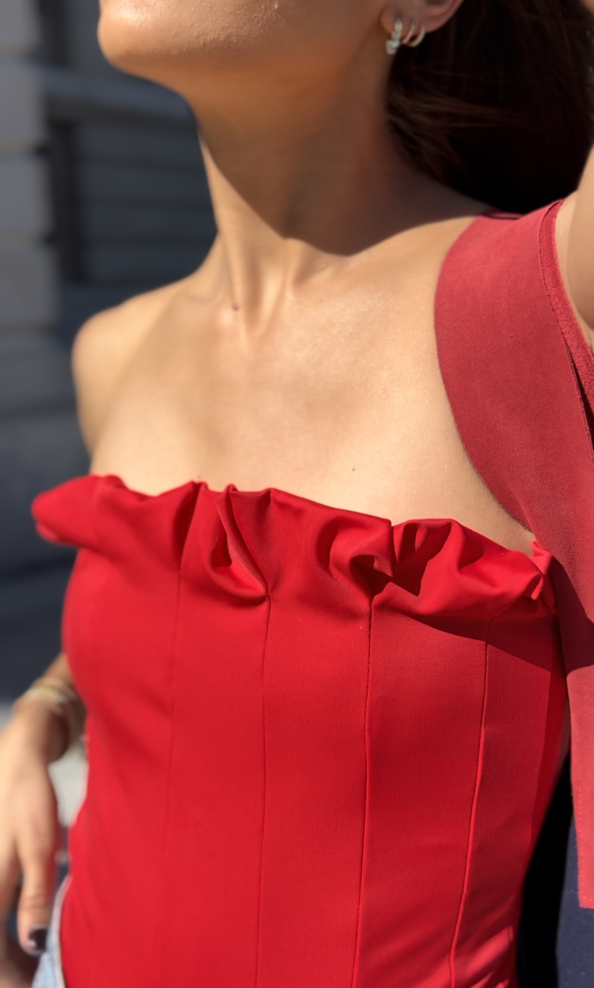 TRAJE DE BAÑO STRAPLESS ANA