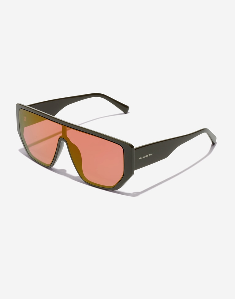 LENTES DE SOL - METRO - DARK KHAKI FUCSIA ECO