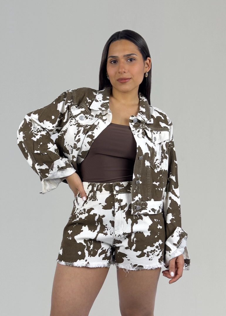 Chaqueta Cow